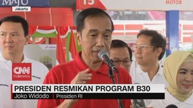 VIDEO: Presiden Resmikan Program B30