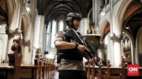 316 Gereja di Jakarta Masuk Skala Prioritas Pengamanan