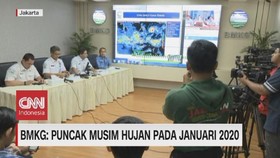 BMKG: Puncak Musim Hujan Januari 2020