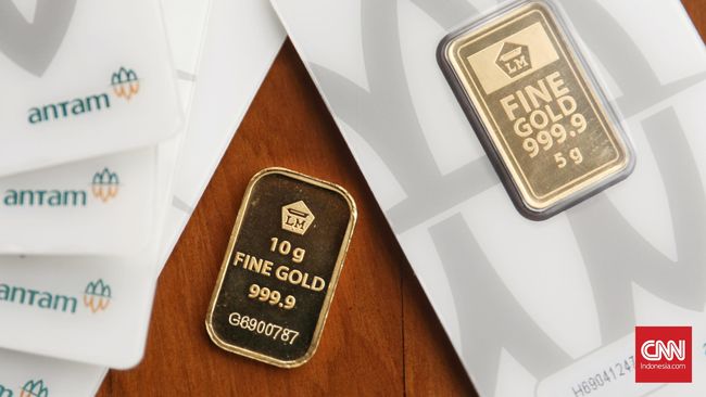 Harga Emas Antam Hari Ini 8 Januari Lesu Ke Rp969 Ribu