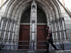 4.041 Personel Polisi Amankan 1.807 Gereja di Jakarta Saat Ibadah Natal