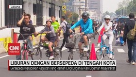 VIDEO: Mengisi Liburan Dengan Bersepeda di Tengah Kota