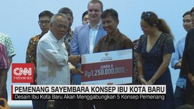 VIDEO: Pemenang Sayembara Konsep Ibu Kota Baru