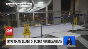 VIDEO: Istri Tikam Suami di Pusat Perbelanjaan