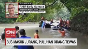 VIDEO: Korban Tewas Bus Terjun ke Jurang Jadi 27 Orang