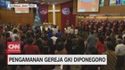 VIDEO: Pengamanan Gereja Kristen Indonesia Diponegoro