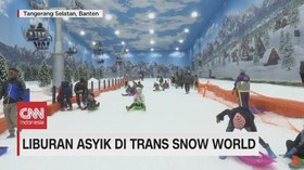 VIDEO: Liburan Asik di Trans Snow World
