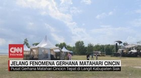 VIDEO: Jelang Fenomena Gerhana Matahari Cincin