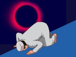5 Amalan saat Gerhana Bulan 8 November, Tak Cuma Sholat Khusuf