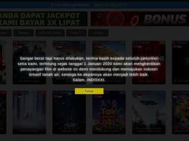 Mati Satu Tumbuh Seribu, IndoXXI Diblokir Muncul Situl Ilegal Lainnya