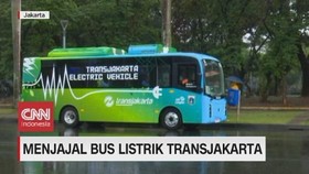 VIDEO: Menjajal Bus Listrik TransJakarta