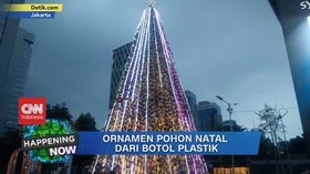 VIDEO: Ornamen Pohon Natal dari Botol Plastik