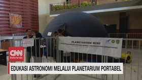 VIDEO: Edukasi Astronomi Melalui Planetarium Portabel