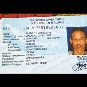 Kisah Pria Bernama 'Slamet Hari Natal', Kocak Tapi Kasihan