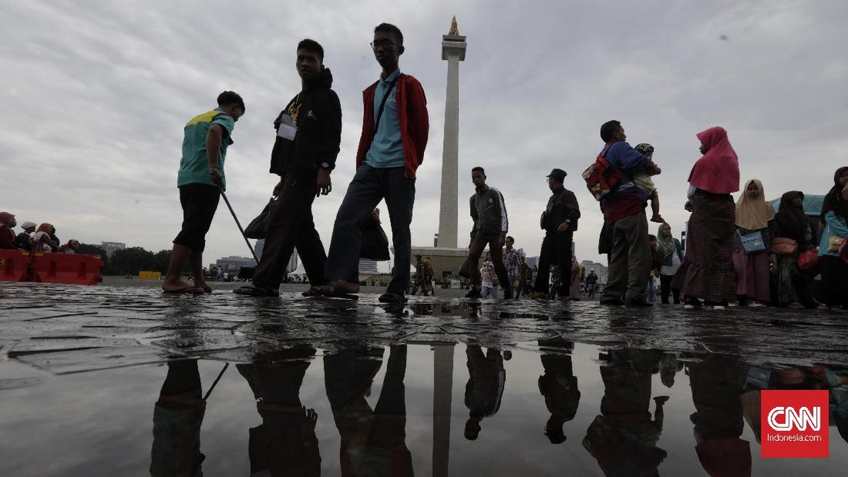 FOTO : Liburan Natal di Monas