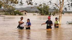 FOTO : Jejak Amuk Topan Phanfone Hantam Filipina