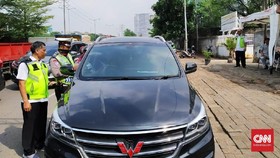 Belasan Kendaraan Tak Bayar Pajak Terjaring Razia