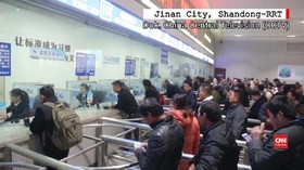 VIDEO: Fenomena Mudik Warga Tiongkok