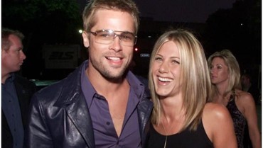 Pesta Bareng, Jennifer Aniston dan Brad Pitt Jadian Lagi?