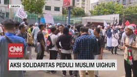 VIDEO: Aksi Solidaritas Bela Muslim Uighur