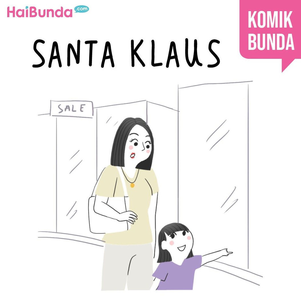 Berbagai hal bisa terjadi di hari besar seperti Hari Raya Natal. Seperti yang dialami Bunda di komik ini. Kalau keluarga Bunda punya cerita Natal apa?