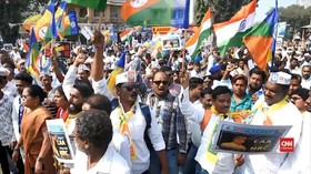 VIDEO: Warga India Kembali Protes UU Kewarganegaraan