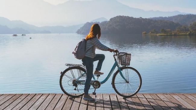 Bagi para pecinta gowes, Sun Moon Lake atau Danau Matahari Bulan di Taiwan bisa jadi adalah salah satu destinasi terbaik.