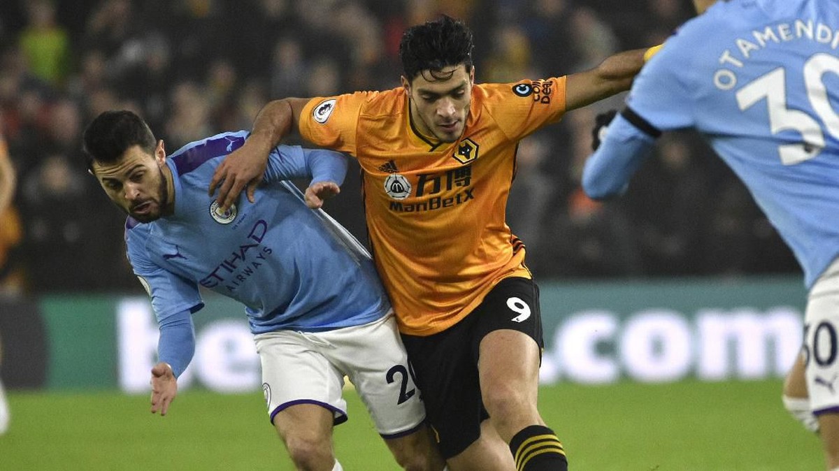 FOTO: Manchester City Terkapar di Markas Wolverhampton