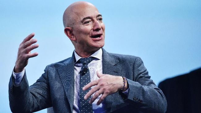 CEO Amazon Jeff Bezos Mengundurkan Diri