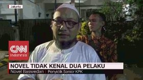 VIDEO: Novel Tidak Kenal Dua Pelaku Penyiraman