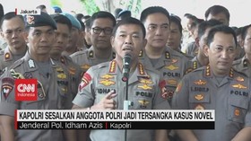 VIDEO: Kapolri Sesalkan Anggota Polri Terlibat Kasus Novel
