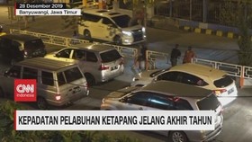 VIDEO: Pelabuhan Ketapang Dipadati Penumpang