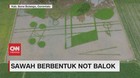 VIDEO: Sawah Unik Berbentuk Not Balok Musik