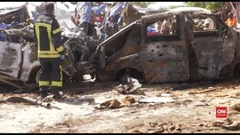 VIDEO: Kesaksian Warga Terguncang Bom Mobil di Somalia