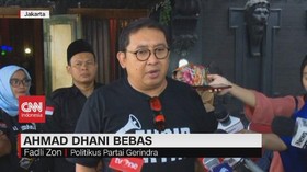 VIDEO: Fadli Zon Sambut Bebasnya Ahmad Dhani