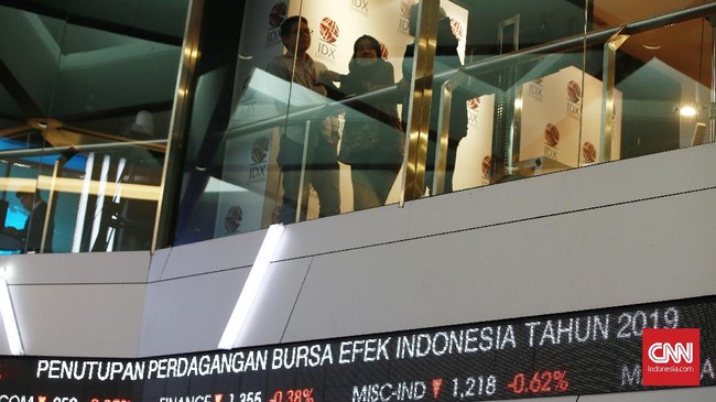 IHSG menguat 0,85 persen ke level 6.956 pada penutupan perdagangan Kamis (28/7).