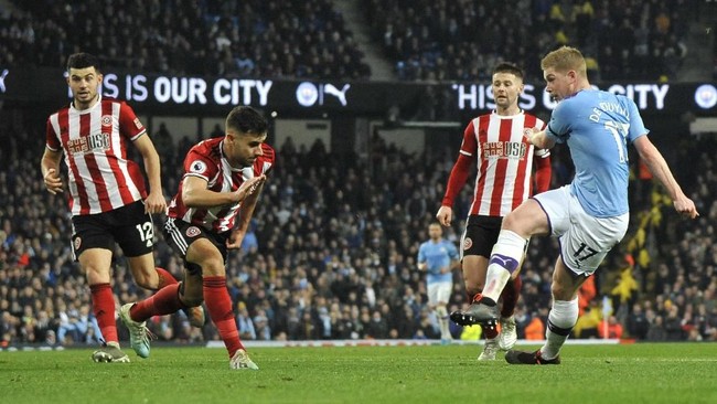 Manchester City bisa tersandung oleh Sheffield saat kedua tim bertemu pada pekan ke-21 Liga Inggris di Stadion Etihad, Sabtu (30/1).