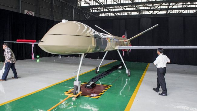 Drone elang hitam buatan RI