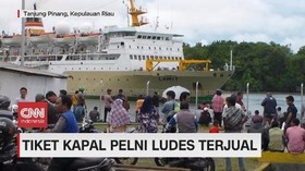 VIDEO: Tiket Kapal PELNI Ludes Terjual