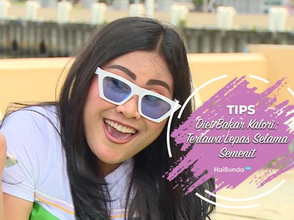Tips Diet Bakar Kalori; Tertawa Lepas Selama Semenit