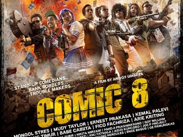 Movievaganza Spesial Tahun Baru, Comic 8 hingga Kafir