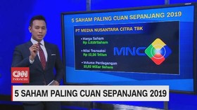 VIDEO: Lima Saham Paling Cuan Sepanjang 2019