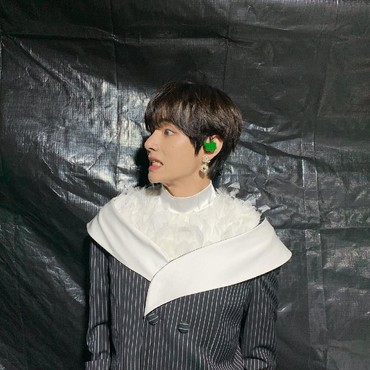 Kucuran Rasa Cinta Member BTS untuk V di Hari Ulang Tahun