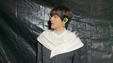 Kucuran Rasa Cinta Member BTS untuk V di Hari Ulang Tahun
