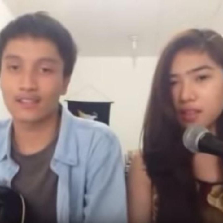 <p>Ternyata Isyana dan Rayhan juga sering meng-cover lagu lho. Rekaman mereka bernyanyi berdua ini diunggah di YouTube Isyana. (Foto: YouTube Isyana Sarasvati.)</p>