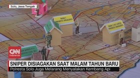VIDEO: Sniper Disiagakan Saat Malam Tahun Baru