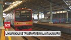 VIDEO: Layanan Khusus KRL & Transjakarta di Malam Tahun Baru