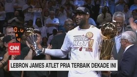 VIDEO: Lebron James Jadi Atlet Pria Terbaik Dekade Ini