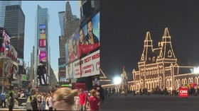 VIDEO: New York dan Moskow Bersolek Jelang Pergantian Tahun