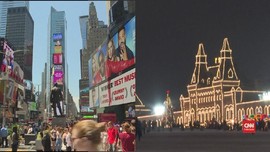 VIDEO: New York dan Moskow Bersolek Jelang Pergantian Tahun